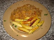 Krautpfanne mit Schupfnudeln - Rezept