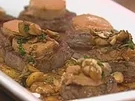 Rezept: Rindersteaks mit Leberpastete Rindersteaks mit Leberpastete - Rezept