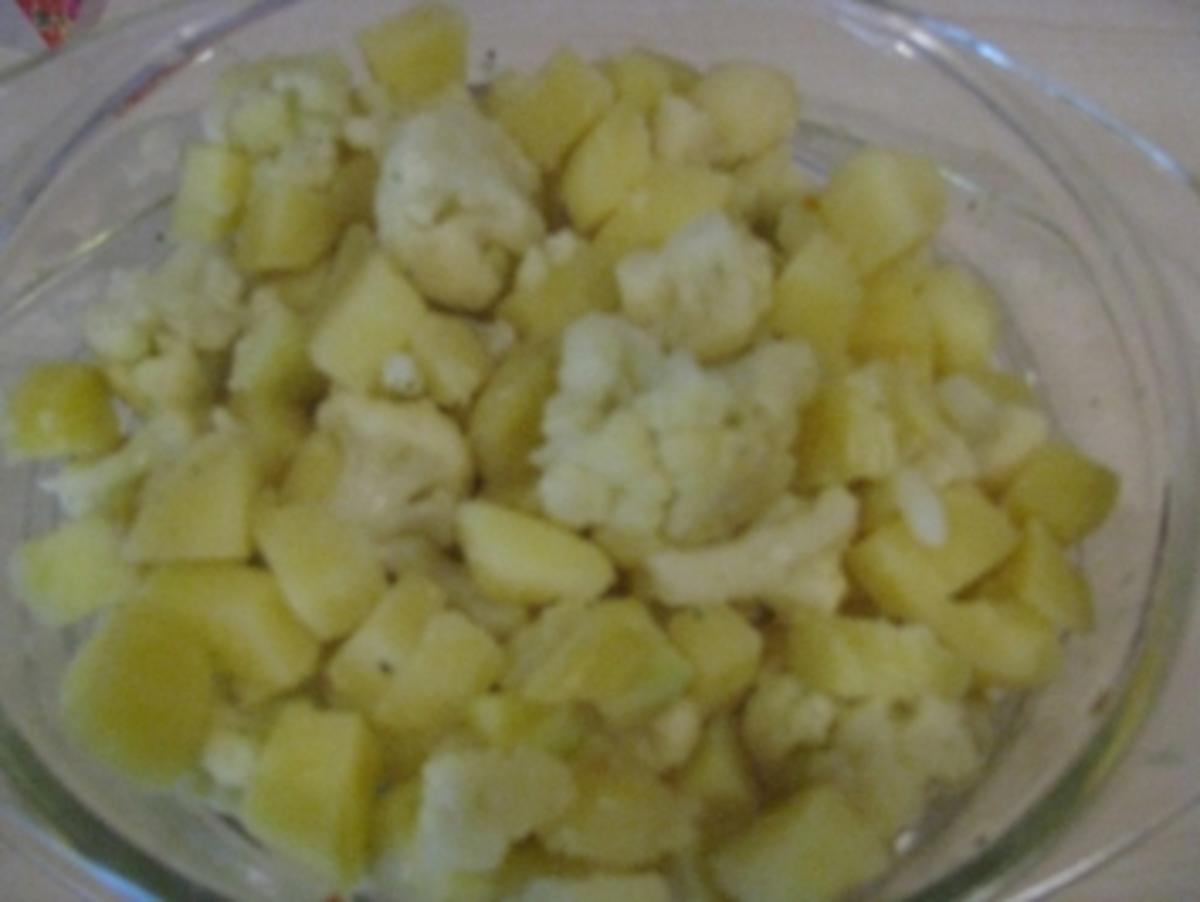 Kartoffelauflauf mit Blumenkohl und Kasseler - Rezept - Bild Nr. 4