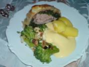Rezept: Schweinefilet im Blätterteigmantel Schweinefilet im Blätterteigmantel - Rezept