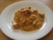 Das Huhn in der Kokosnuss-Soße - Rezept