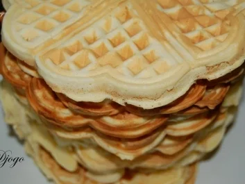 Waffeln wie im Cafe - Rezept
