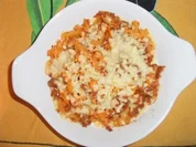Nudel- Lauchauflauf - Rezept