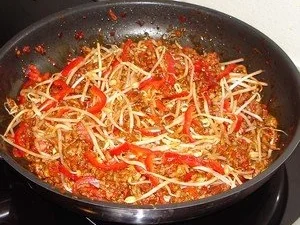 Feurige Reispfanne - Rezept - Bild Nr. 2