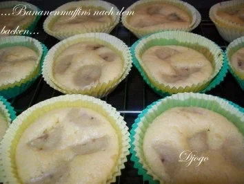 Rezept: Bananen Muffins Bild Nr. 2 Bananen Muffins - Rezept - Bild Nr. 2