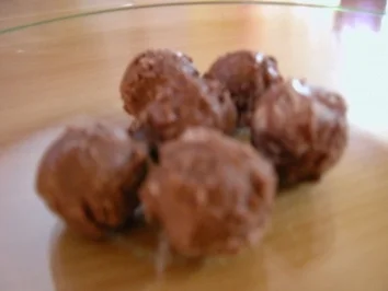 Amarettopralinen - Rezept