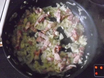 Spaghetti mit grünen Bohnen und Tomaten - Rezept - Bild Nr. 4