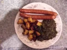 Grünkohl mit süßen Kartoffeln - Rezept