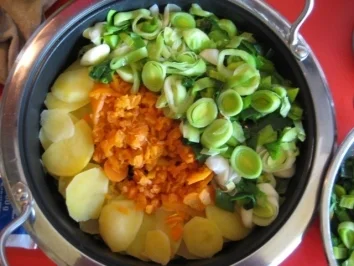 Lauch- Hack- Kartoffelauflauf - Rezept - Bild Nr. 5