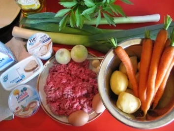Lauch- Hack- Kartoffelauflauf - Rezept - Bild Nr. 11