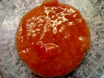 Rhabarber Kompott mit Vanille - Rezept