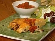 Spaghetti und Pilzkuchen mit Tomatensauce - Rezept - Bild Nr. 16