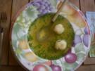 Rindsuppe mit Griess Knöderl - Rezept