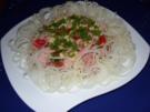 Wurstsalat mit viel Zwiebeln - Rezept