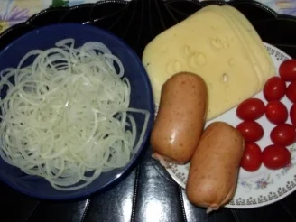 Wurstsalat mit viel Zwiebeln - Rezept - Bild Nr. 2