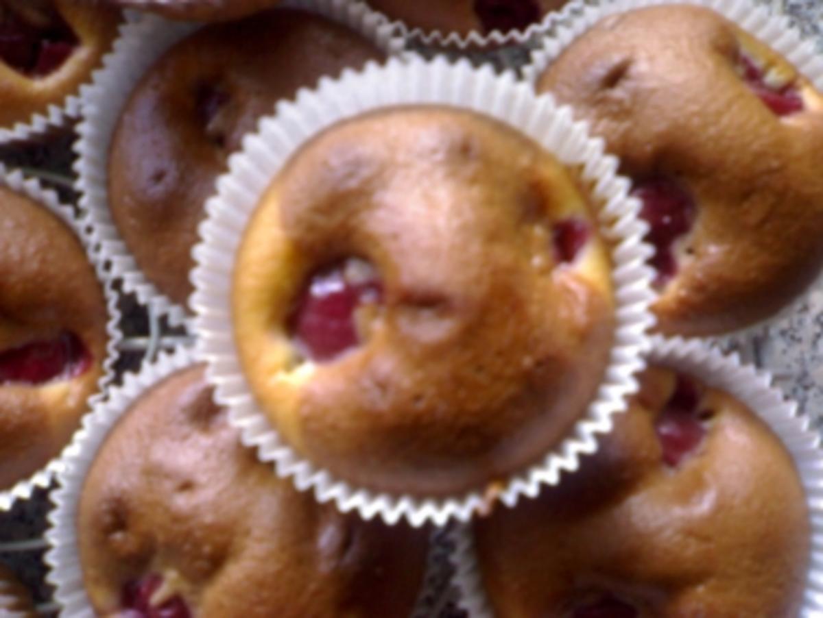 Schoko Kirsch Muffins mit Eierlikör - Rezept - kochbar.de