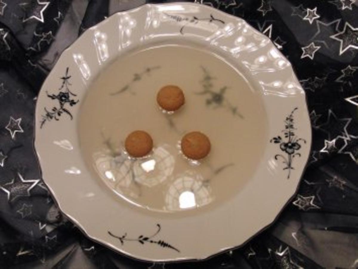 WEINSUPPE Tolle Vorspeise an kalten Wintertagen und zu festlichen Menüs
- Rezept Eingereicht von Peggy10