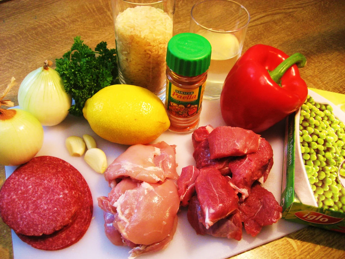 Fleisch-Paella - Rezept - Bild Nr. 4332