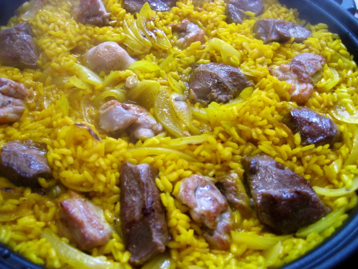 Fleisch-Paella - Rezept - Bild Nr. 4335