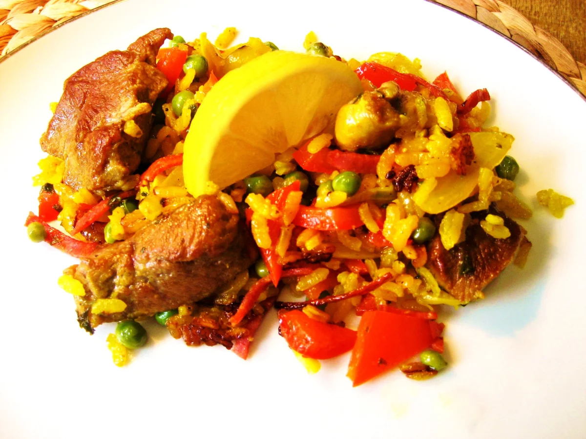 Fleisch-Paella - Rezept - Bild Nr. 4337