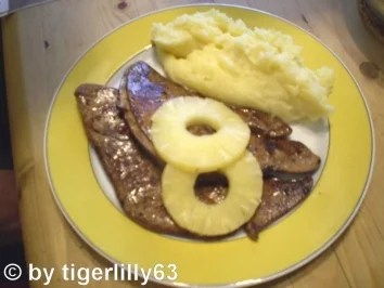 Rezept: Kalbsleber à la Alexander Kalbsleber à la Alexander - Rezept