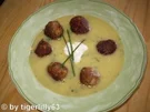 Rezept: Zucchini-Cremesuppe mit Hackklösschen Zucchini-Cremesuppe mit Hackklösschen - Rezept