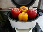 Hackfleisch : Gefüllte Paprikaschoten - Rezept