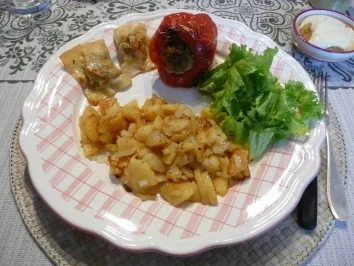 Hackfleisch : Gefüllte Paprikaschoten - Rezept - Bild Nr. 4