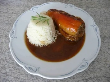 Hackfleisch : Gefüllte Paprikaschoten - Rezept - Bild Nr. 2