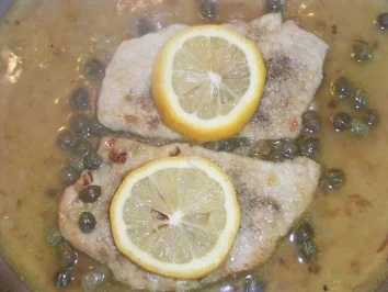 Kalbsschnitzel mit Zitronen Kapernsauce Dida's Art - Rezept - Bild Nr. 2