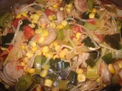 Bunte Bratwurstpfanne - Rezept