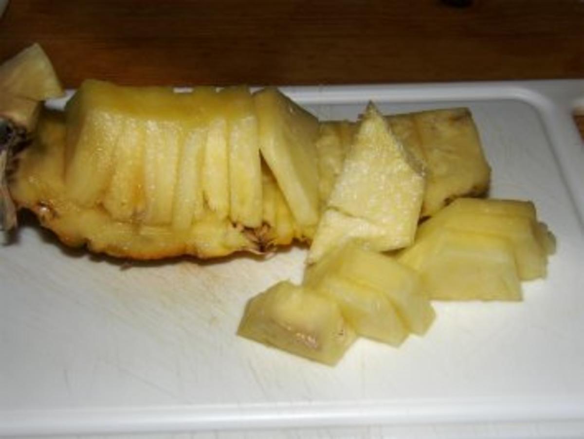 Ananas -Topfencreme - Bombe - Rezept - Bild Nr. 4