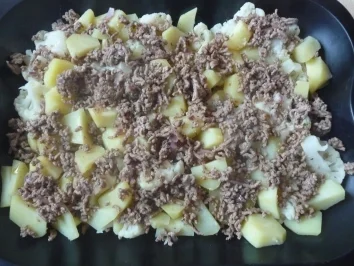 Blumenkohl - Kartoffel - Hack - Auflauf - Rezept - Bild Nr. 3