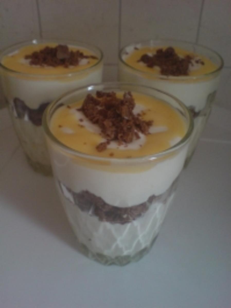 Dessert "Eierlikör-Vanille-Dessert" - Rezept