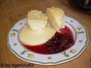 Rezept: Bayerische Dampfnudeln Bayerische Dampfnudeln - Rezept