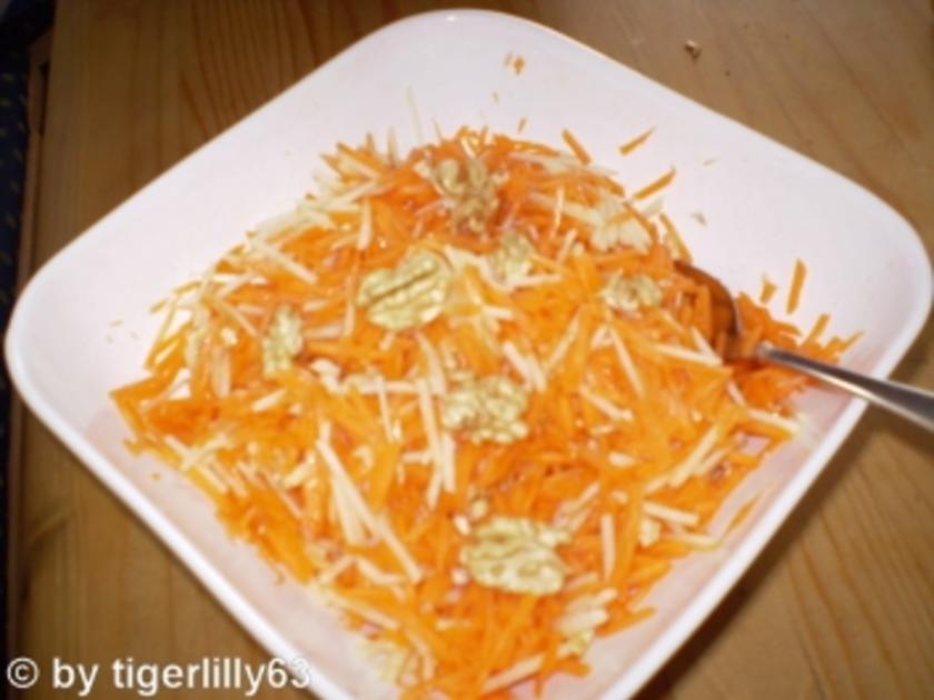 Karotten-Apfel-Salat - Rezept mit Bild - kochbar.de