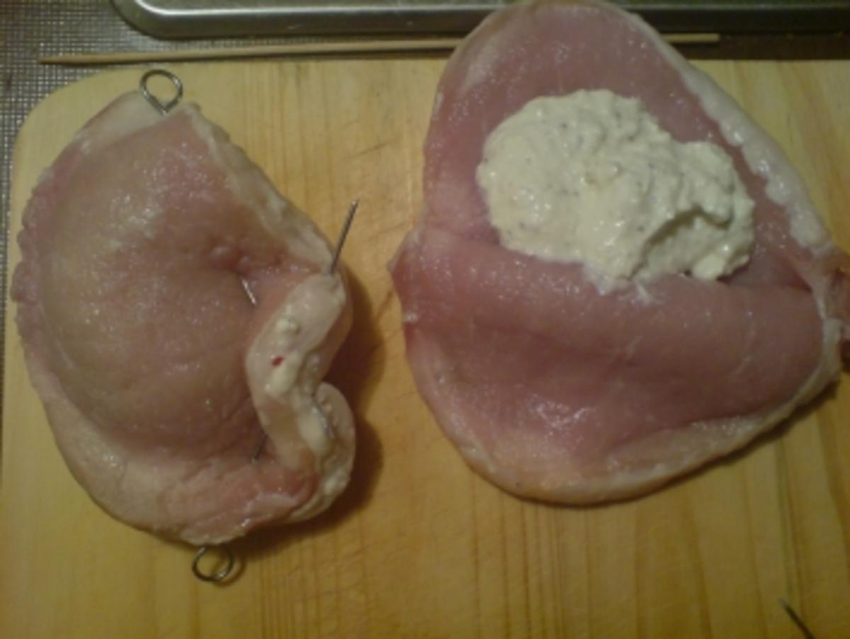 Schnitzeltaschen "Schafskäse" - Rezept - Bild Nr. 3