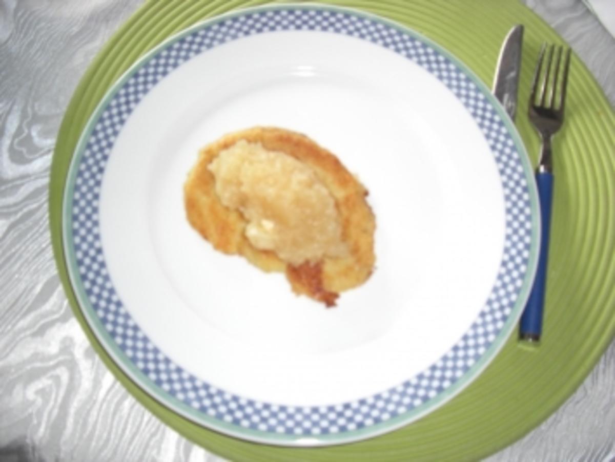 Kartoffel- Grumbeerpfannekuchen mit Apfelmus - Rezept - Bild Nr. 8