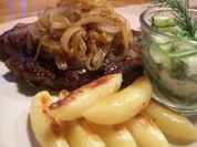 US Beef Zwiebelrostbraten - Rezept