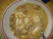 Eierfrikassee mit Reis - Rezept