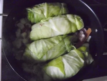 Kohlroulade mit Salzkartoffeln - Rezept - Bild Nr. 2