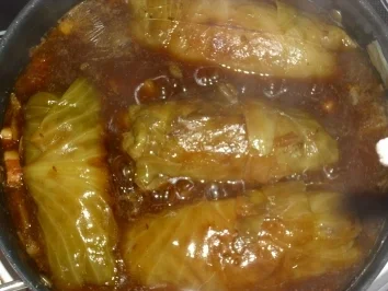 Kohlroulade mit Salzkartoffeln - Rezept