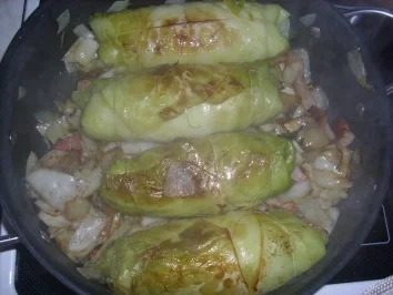 Kohlroulade mit Salzkartoffeln - Rezept - Bild Nr. 3