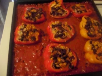 Rezept: Rote Bohnen in Paprika Rote Bohnen in Paprika - Rezept