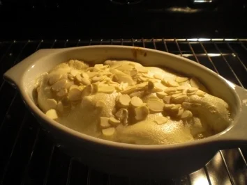 Gebackene Äpfel mit Grießhaube - Rezept