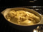 Gebackene Äpfel mit Grießhaube - Rezept