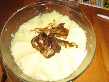 Sauerkraut mit Leberknödel und Rippchen an Pürree - Rezept - Bild Nr. 7