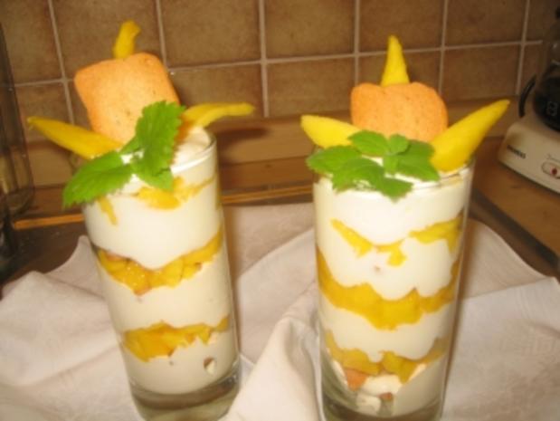 Dessert: Mango-Schicht-Quark! - Rezept mit Bild - kochbar.de