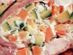 erster gang coniglio farcito alle verdure - Rezept