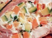 erster gang coniglio farcito alle verdure - Rezept